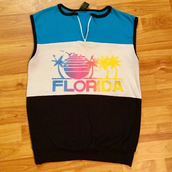 Free Add On 80’s Vintage Florida Tank Top - Picture 2 of 8